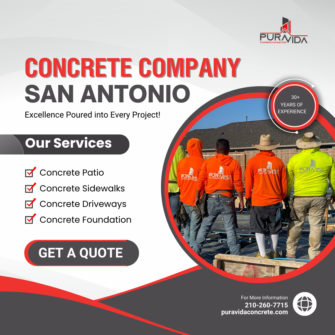 Top Concrete Company In San Antonio!